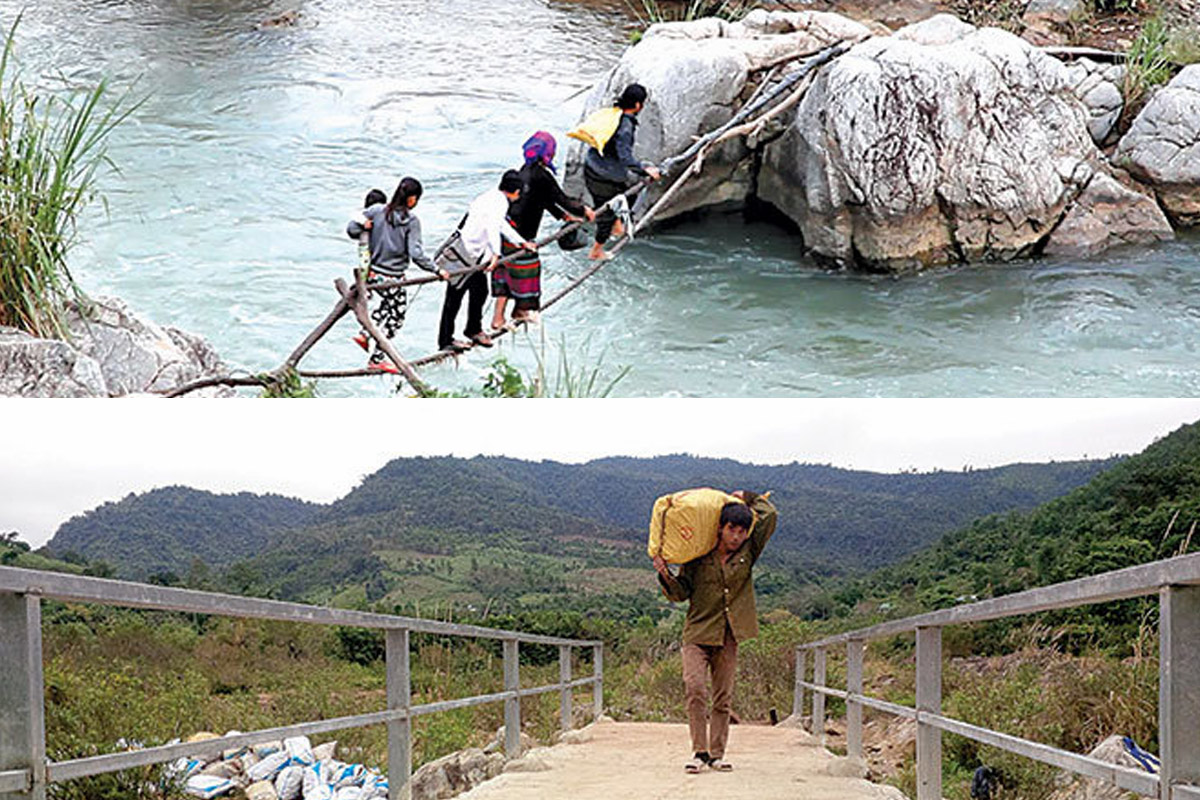 Anonymous Vietnamese Philanthropist Builds Bridge for Villagers