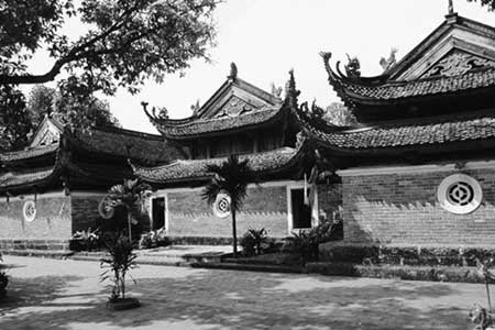 At peace at Tay Phuong Pagoda