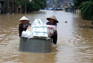 Landslide Block Roads in Central Vietnam