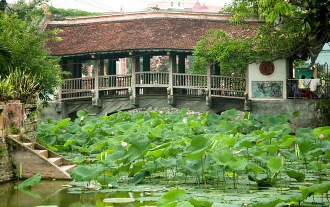 Tile-Roof Bridge of Luong Pagoda: Symbol of Vietnam Architecture