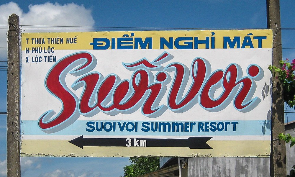 Suối Voi (Elephant Springs), near Da Nang Suối Voi (Elephant Springs), near Da Nang